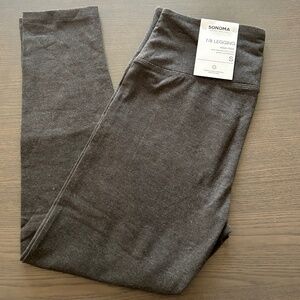 Sonoma 7/8 Legging New With Tags Dark Gray Womens Small